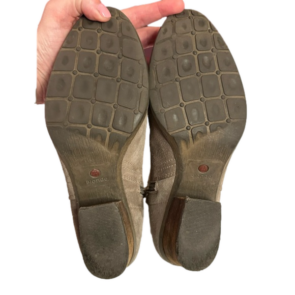 Blondo Taupe Valli Waterproof Bootie Size 7 - Picture 9 of 15